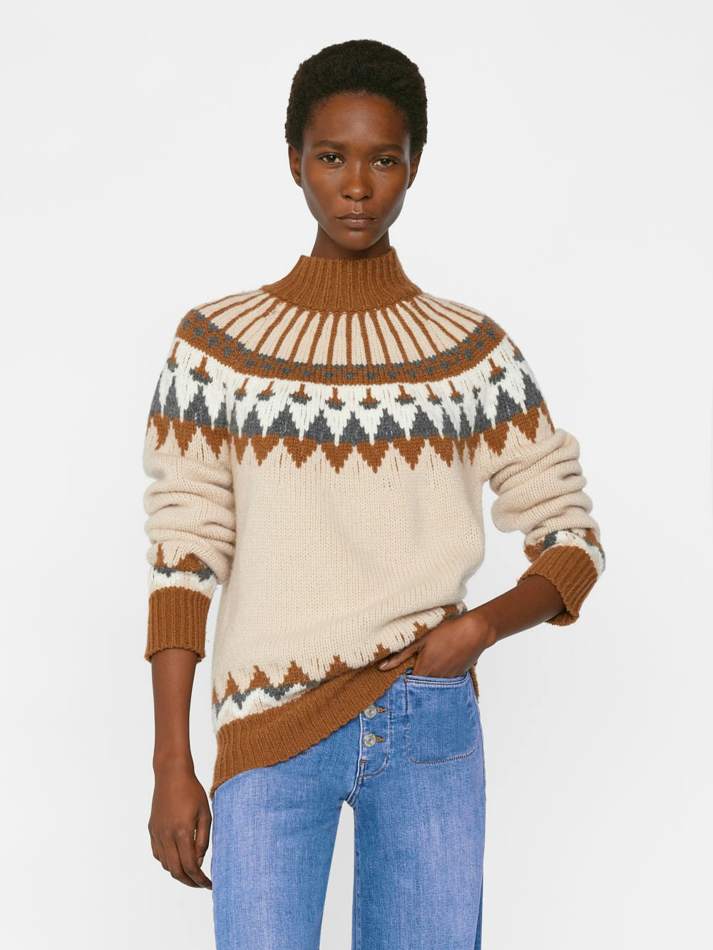 sweater front view